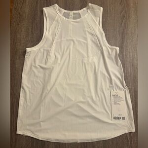 New with tags Lululemon sculpt tank, white, size 6.
